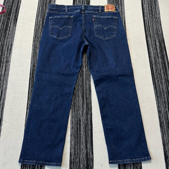 Levi's 514 Dark Wash Boot‎ Cut Jeans Size: W40/L30 - Picture 3 of 12